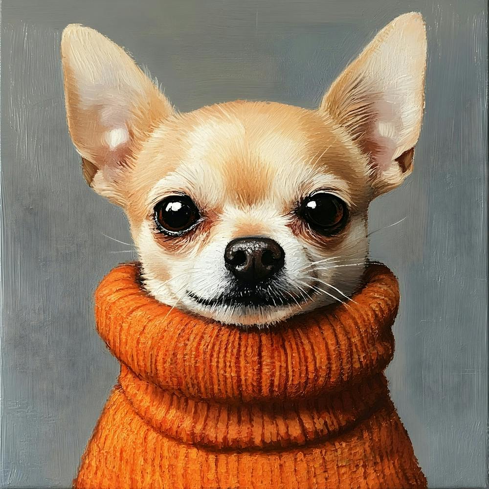 Chihuahua In Sweater 9
