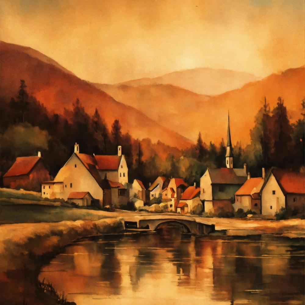 Village By The River