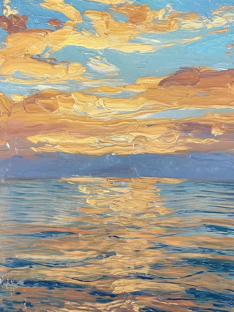 Sunset Over The Ocean 8