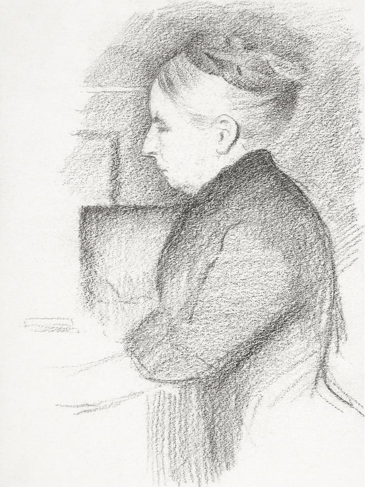 Portrait Of The Artist S Mother (1899), Henri Edmond Cross