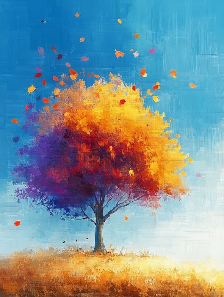 Colorful Autumn Forest