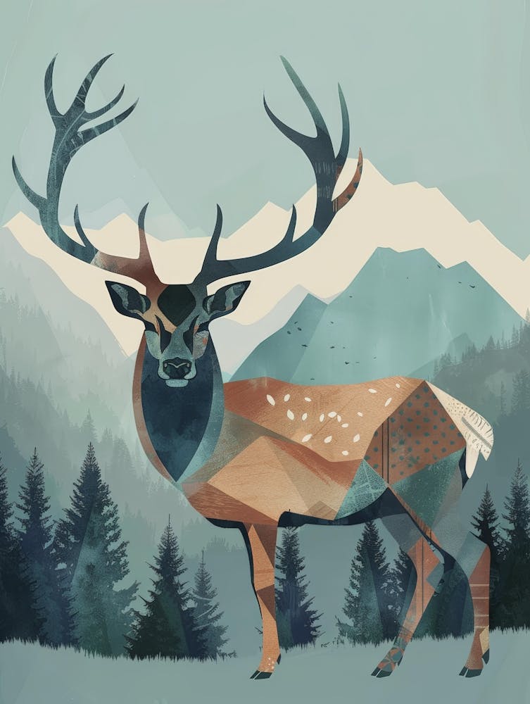 Deer In The Forest 9