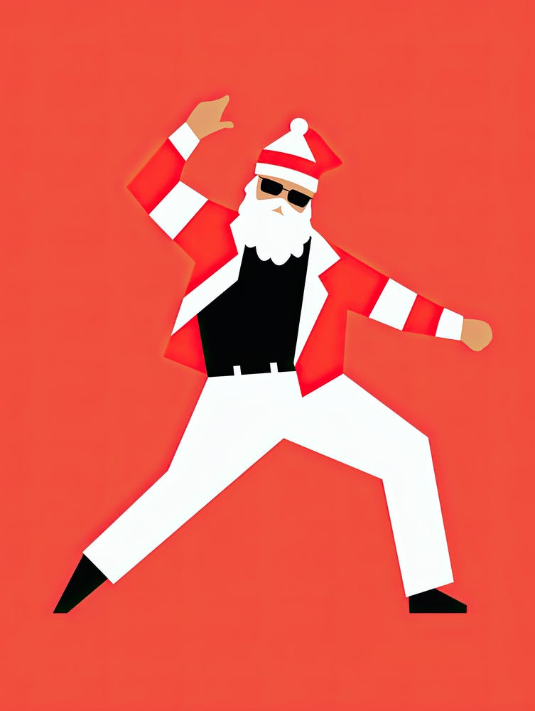 Santa Claus Dancing 4