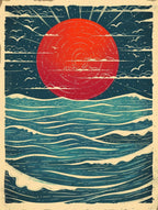 Sunset Over The Ocean 85