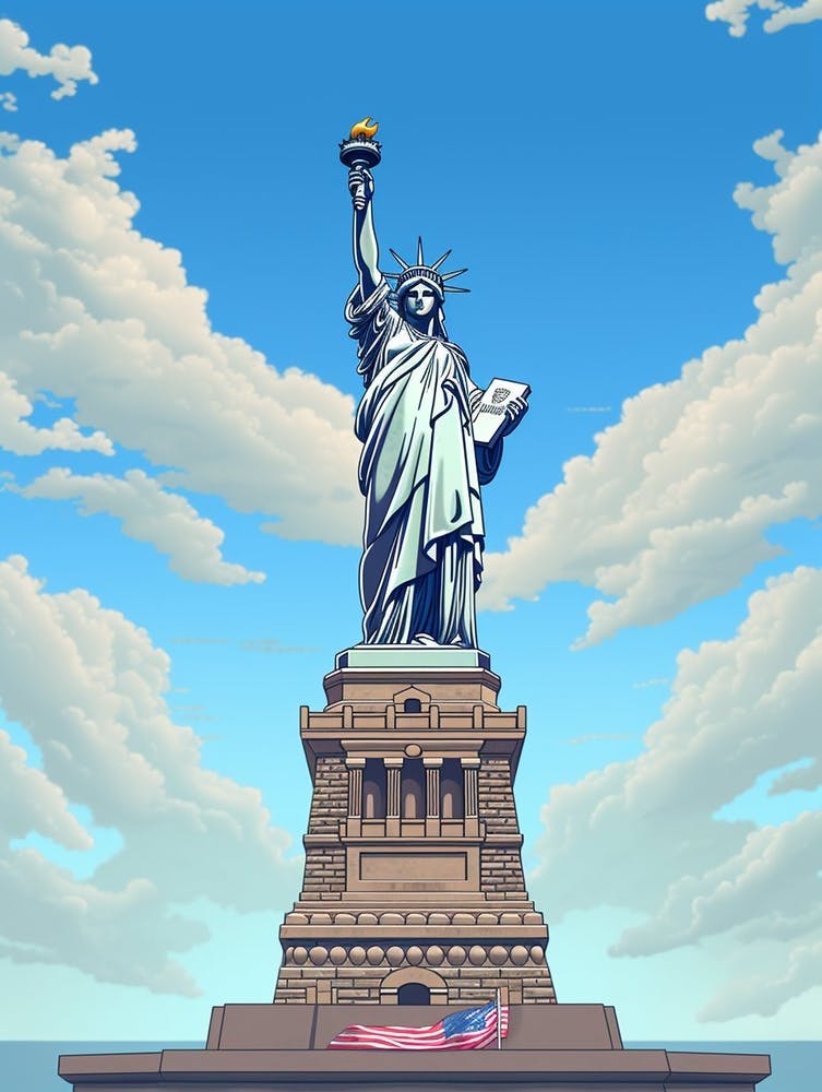 Statue Of Liberty Pixel Art 1