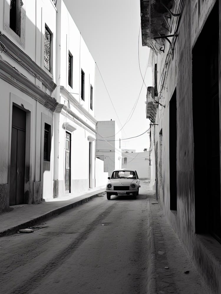 Rabat, Morocco, Spain, Black And White Photography 4