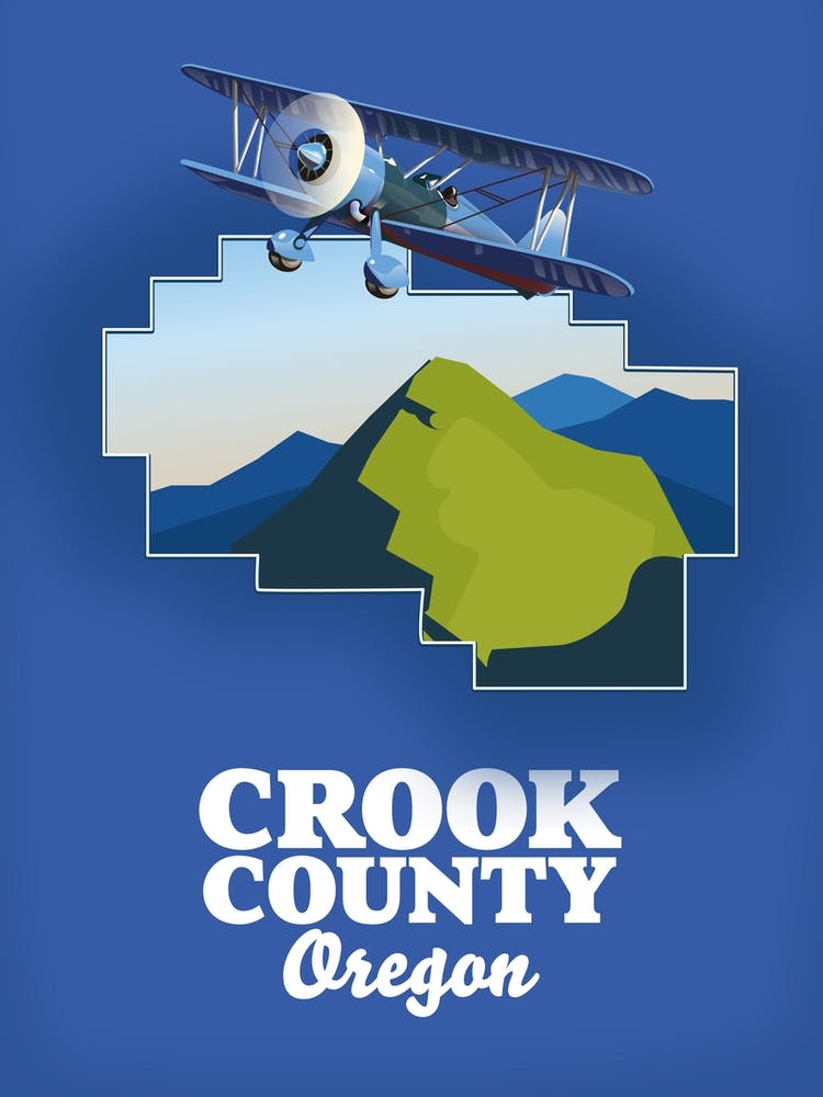Crook County Oregon Map