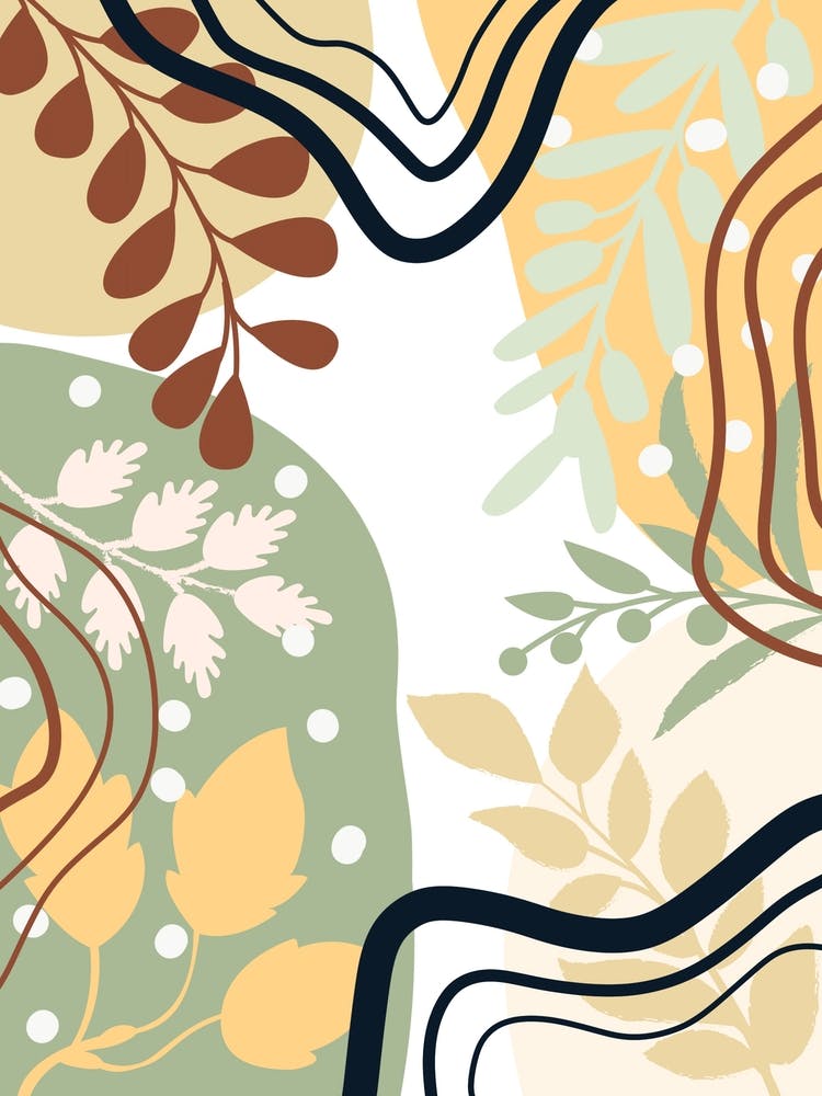 Abstract Floral Pattern 14