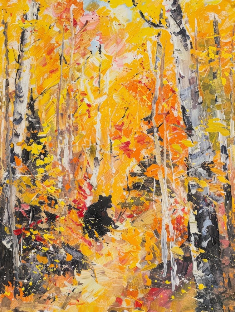 Bear In The Woods 1