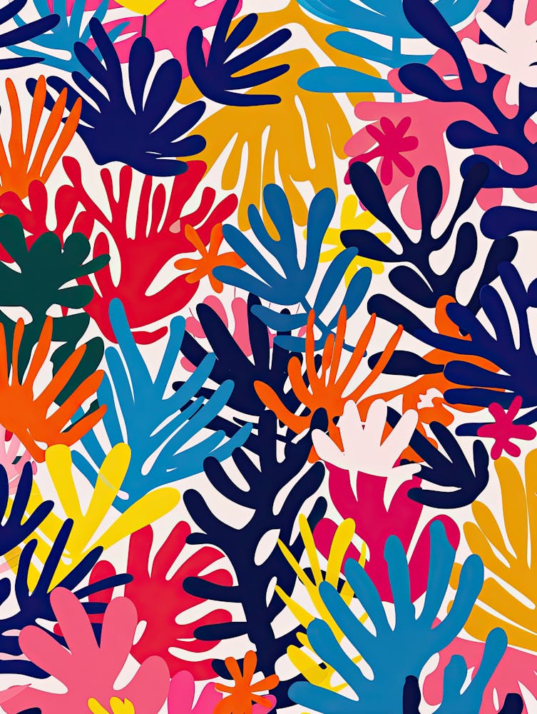 Garden Rhapsody Matisse Style