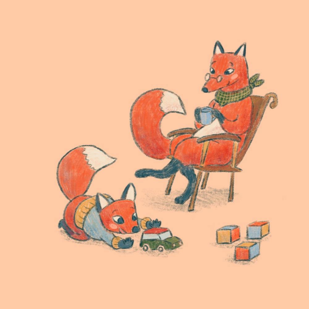 Play Time Is Family Time At The Fox Family