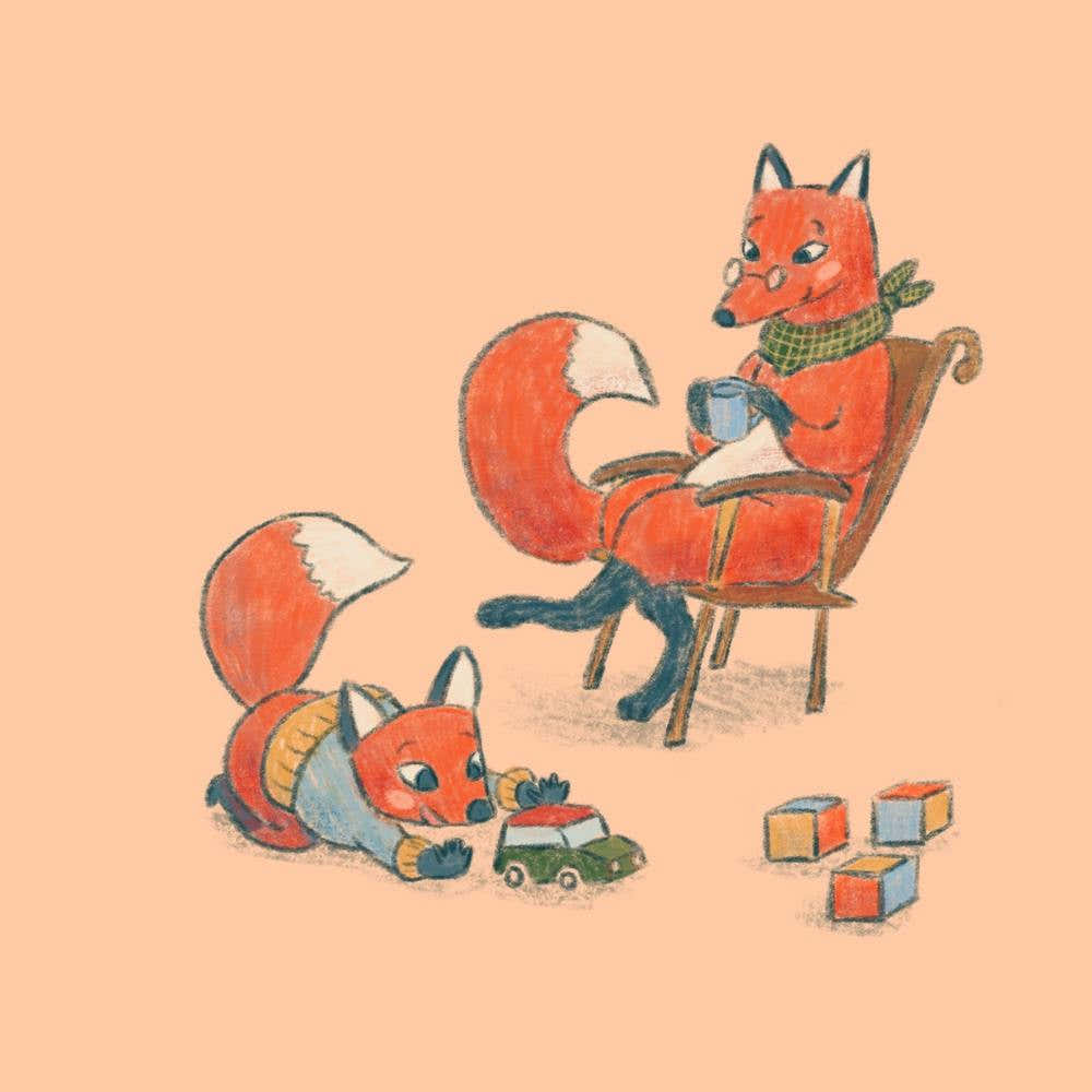 Play Time Is Family Time At The Fox Family