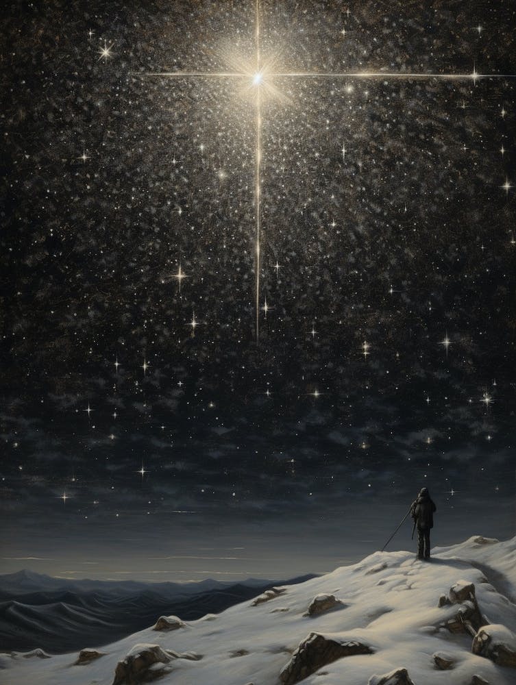 Winter Night Scape 7