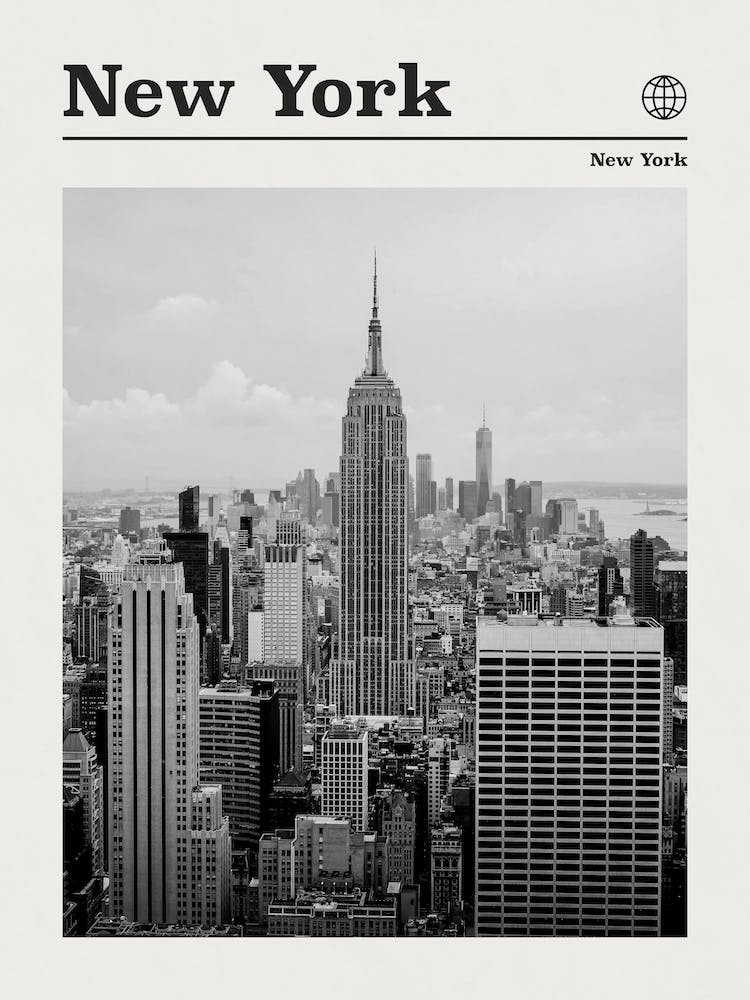 New York City Black And White