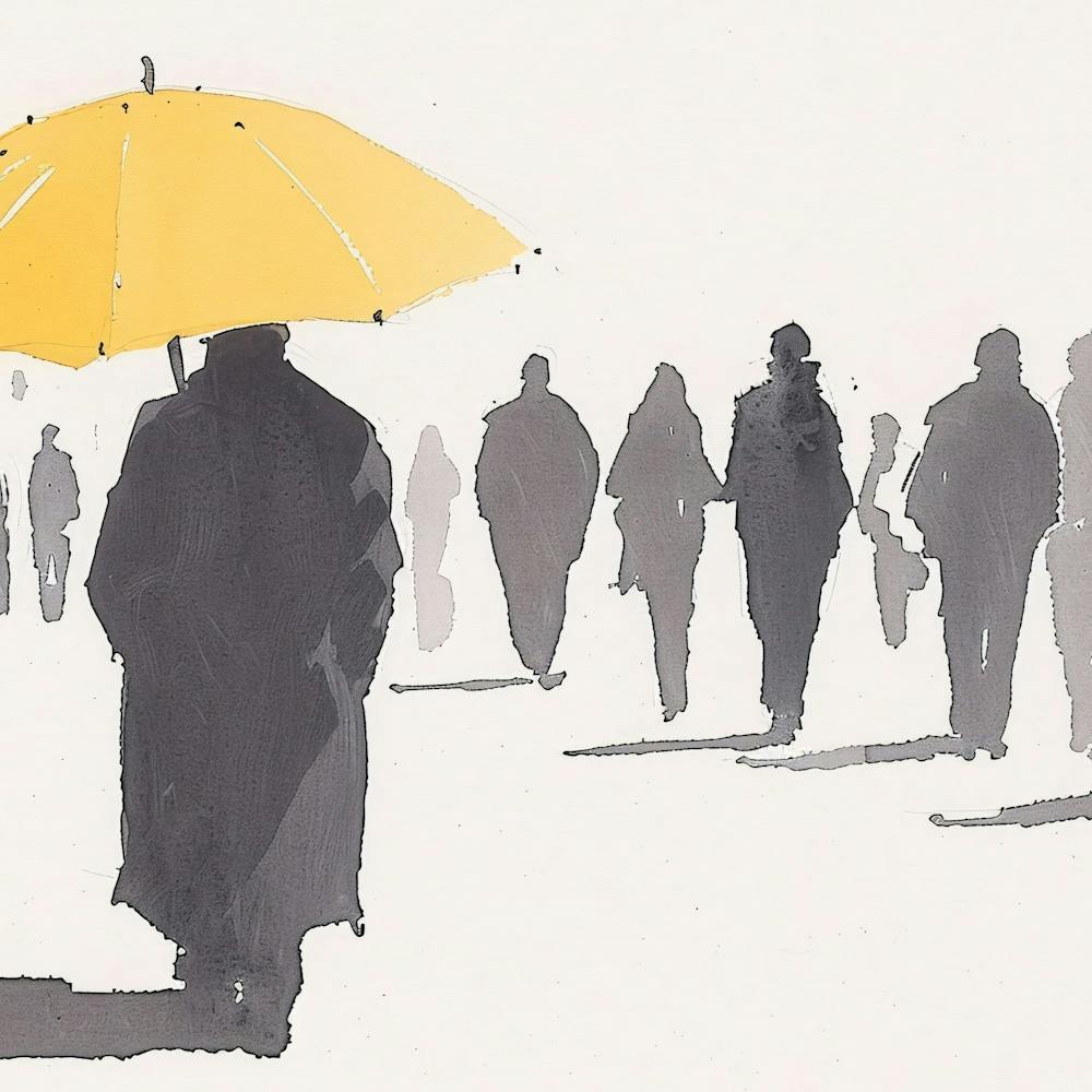 Yellow Umbrella