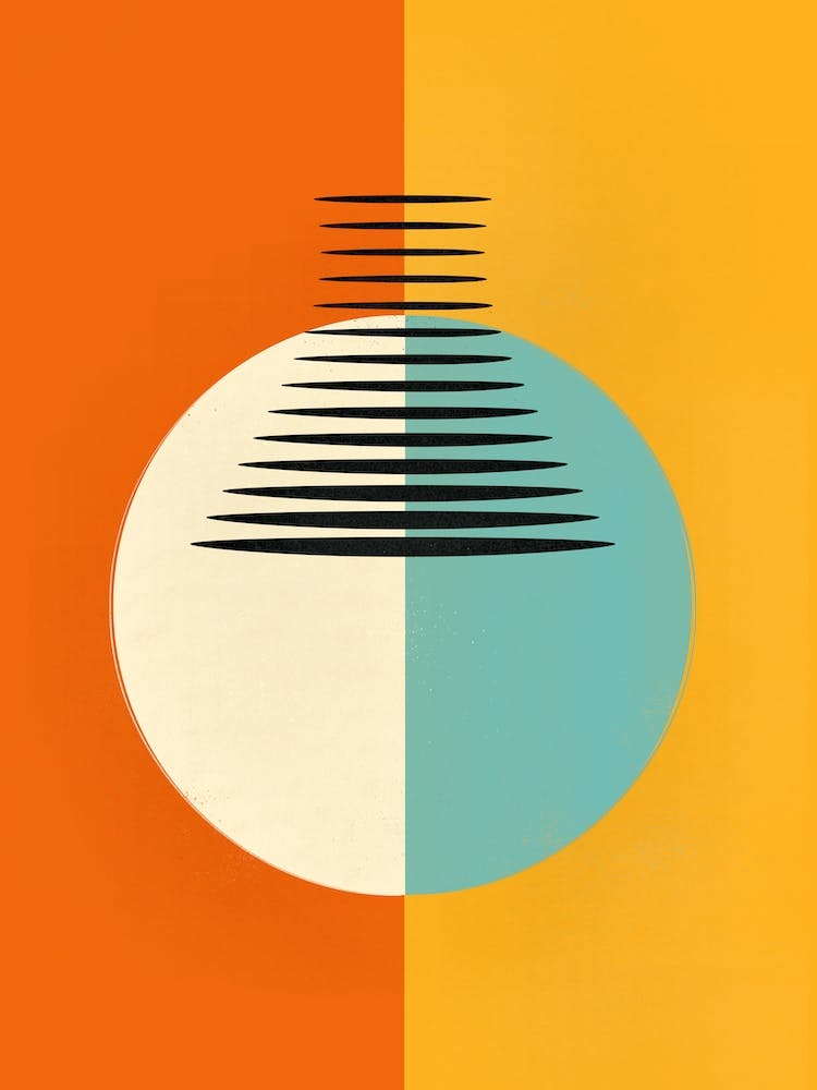 Mid Century Circle 1