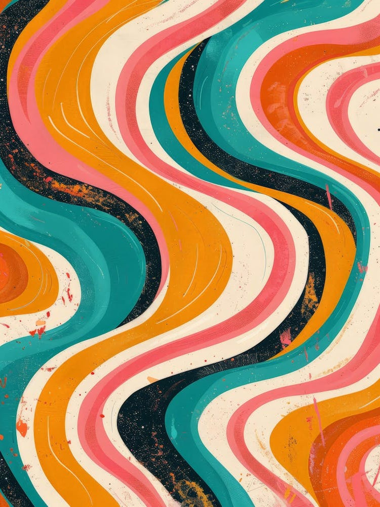 Abstract Wavy Pattern 8