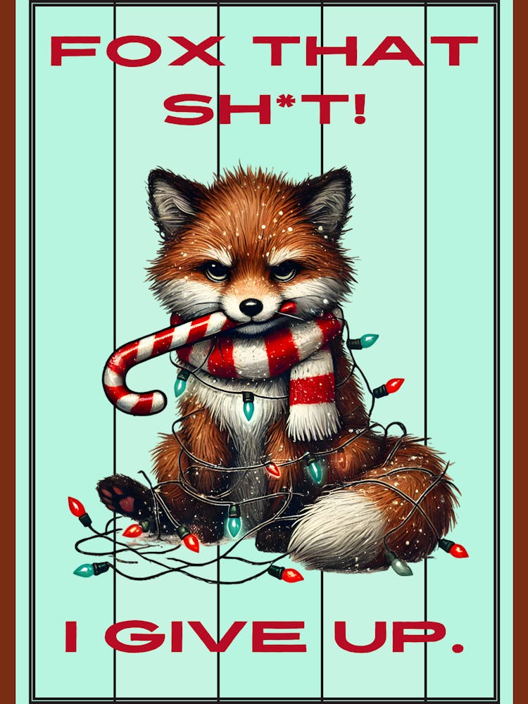 Animal Christmas Sign