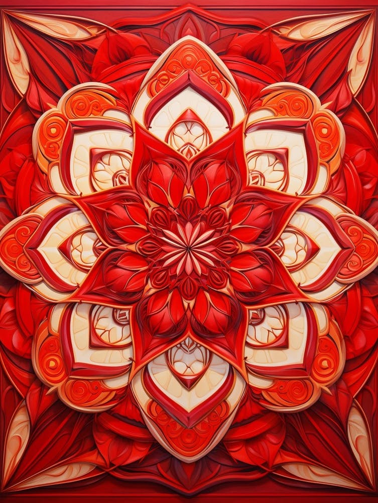 Symmetrical Mandalas Geometric Illustration 6
