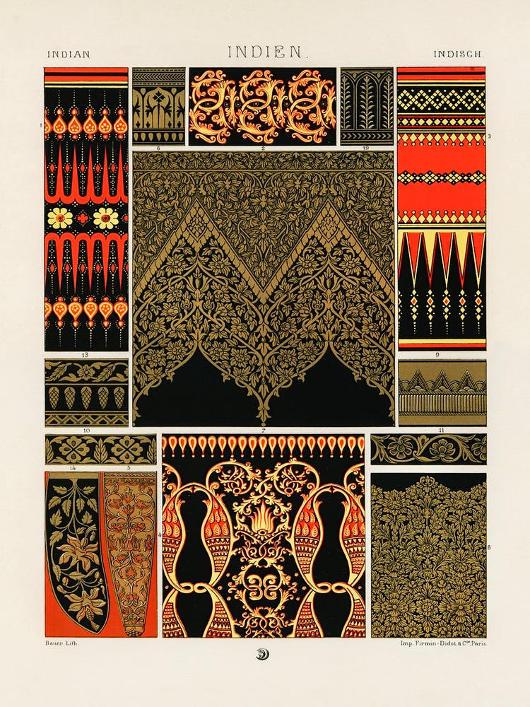 Indian Pattern, Albert Racine 1