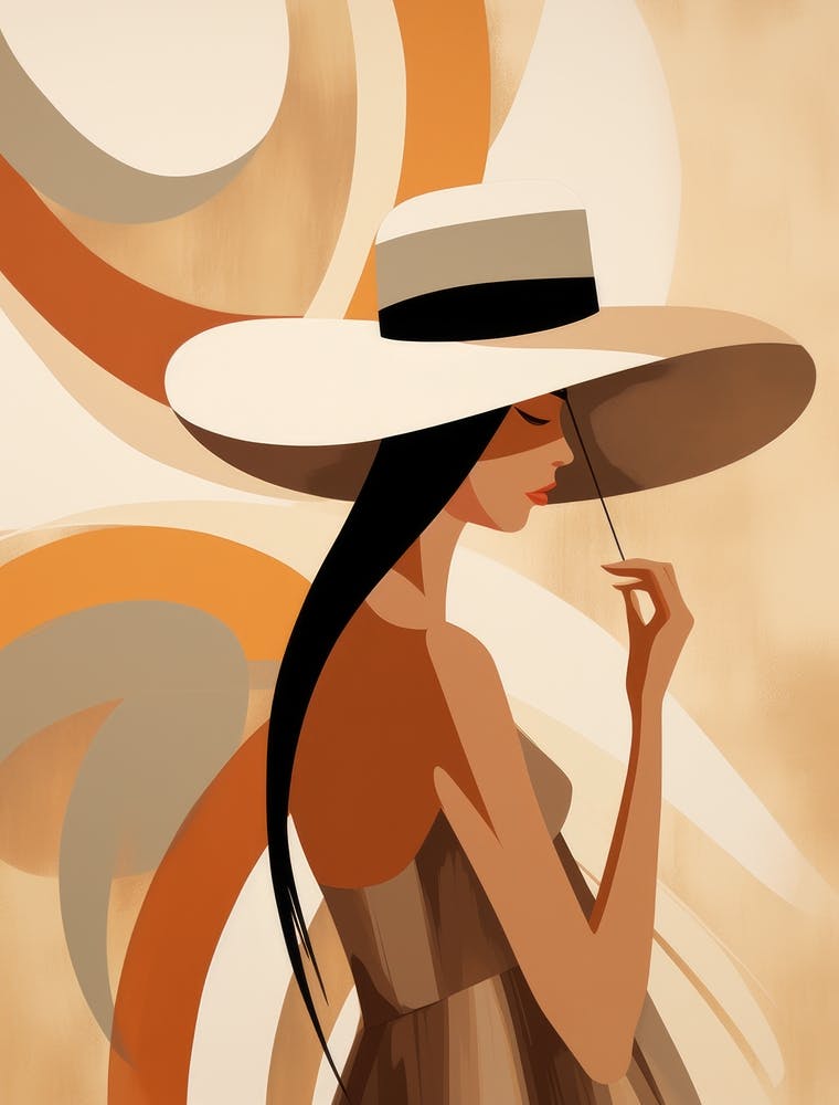 Lady In A Hat