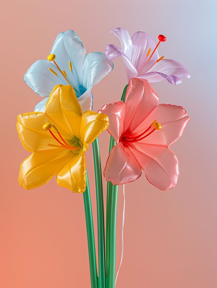 Dreamy Inflatable Flowers Amaryllis 3