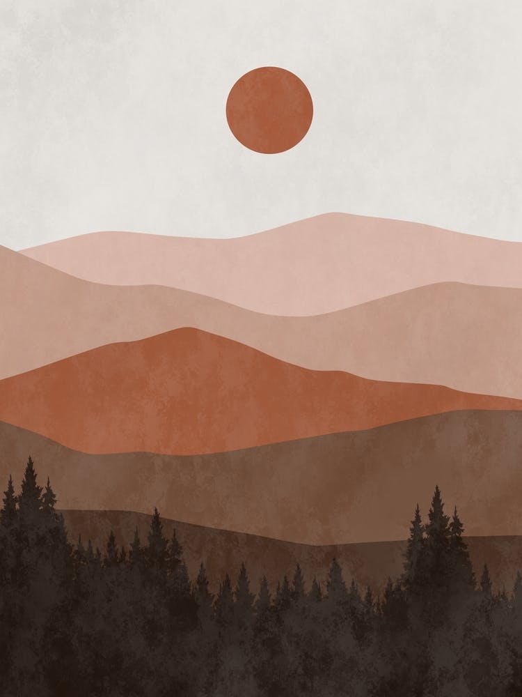 Sunset In The Mountains 15