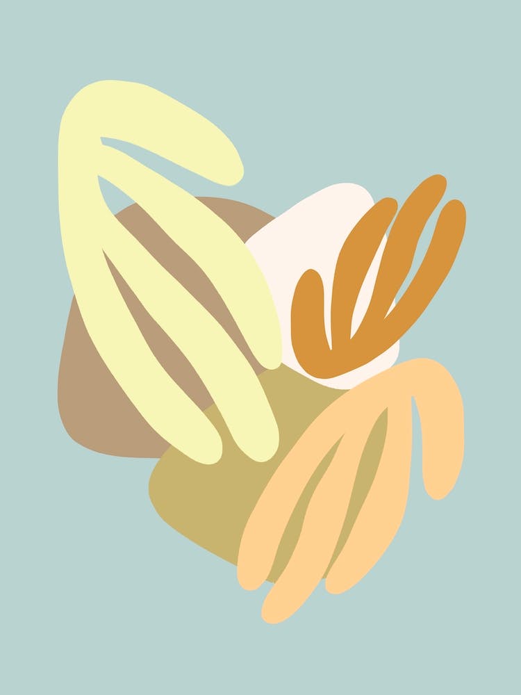 Floral Matisse Shapes 5