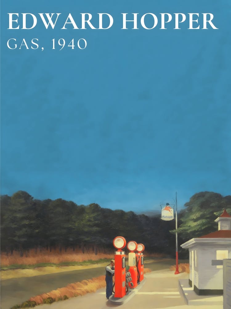 Edward Hopper Gas, 1920