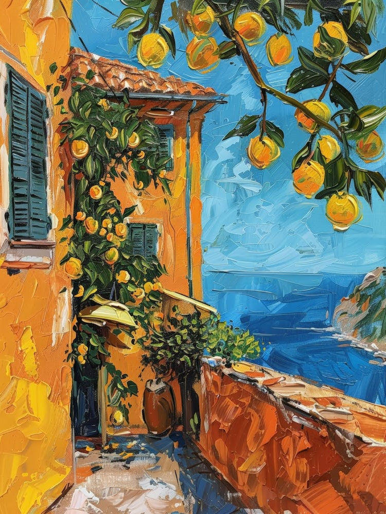 Lemons On The Balcony