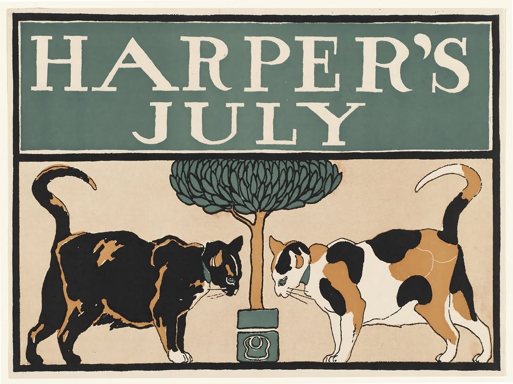 Harper's July By Edward Penfield (2)