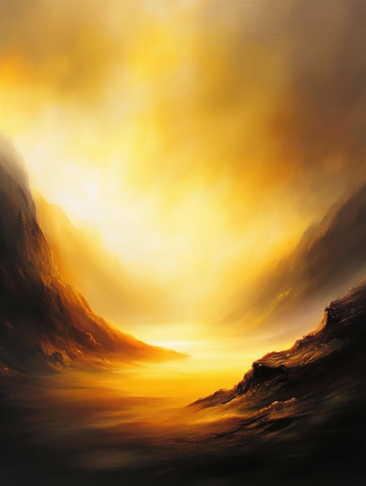 Sunset In The Mountains 115