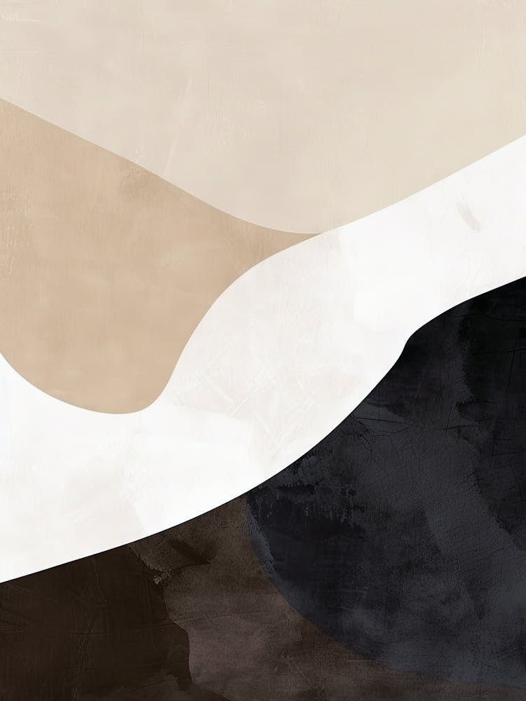 Canvas Of Solitude Minimalist Style