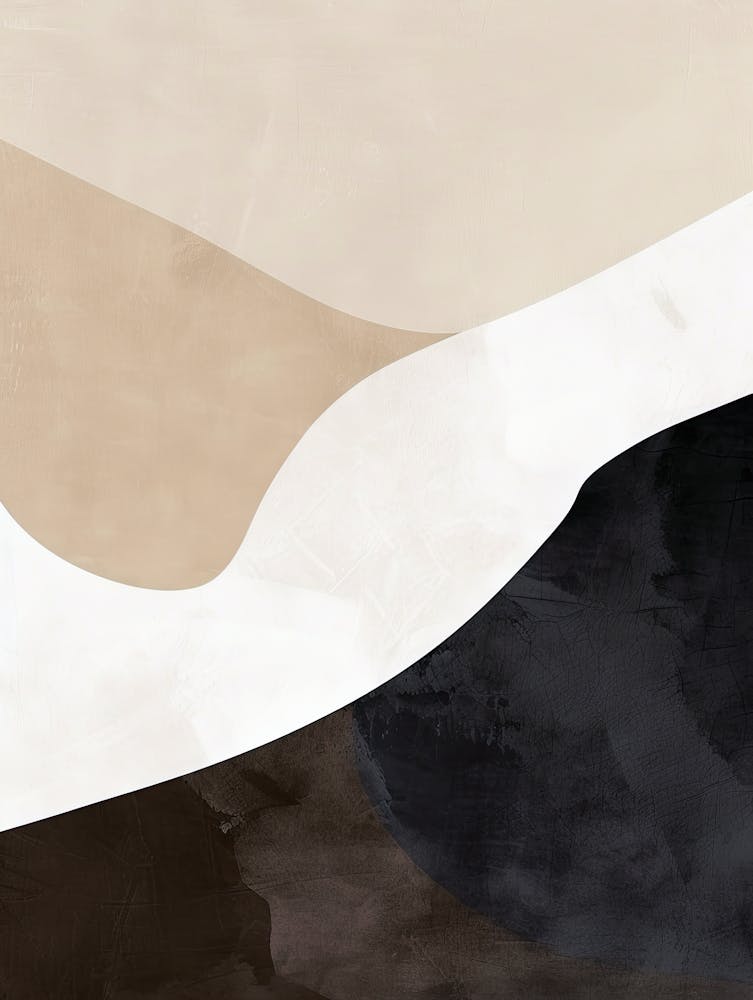 Canvas Of Solitude Minimalist Style