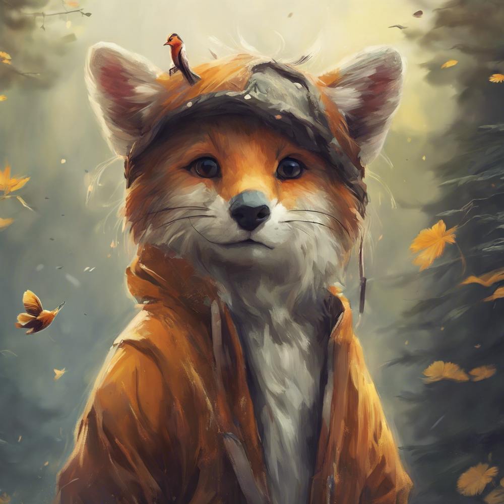 Fox In The Woods