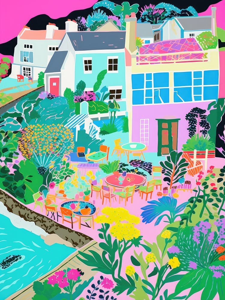 Cornwall Colourful View 3