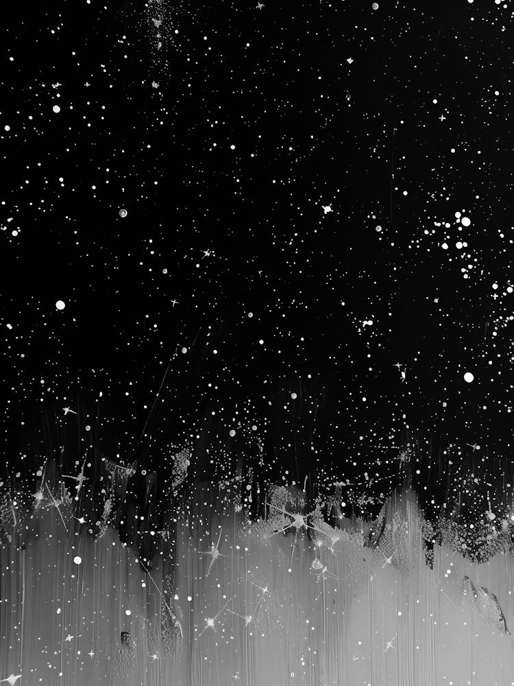 Black And White Painting 22