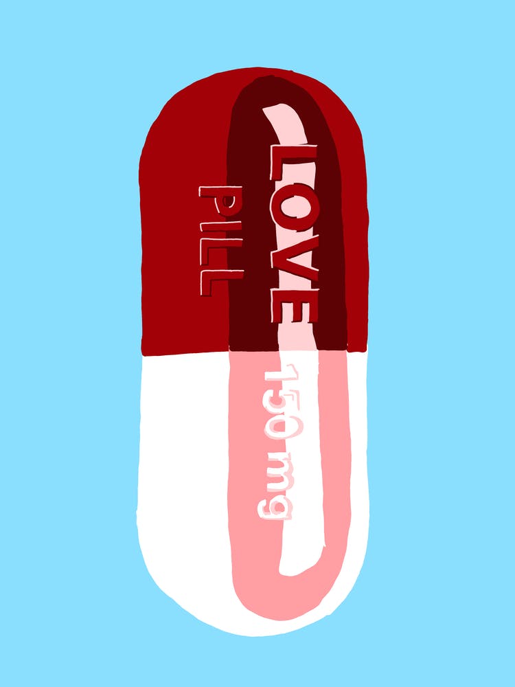 Love Pill Blue