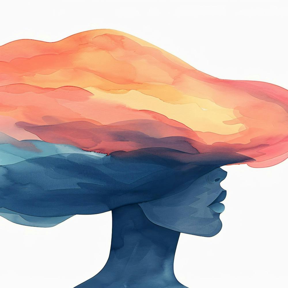 Abstract Of A Woman'S Head 3