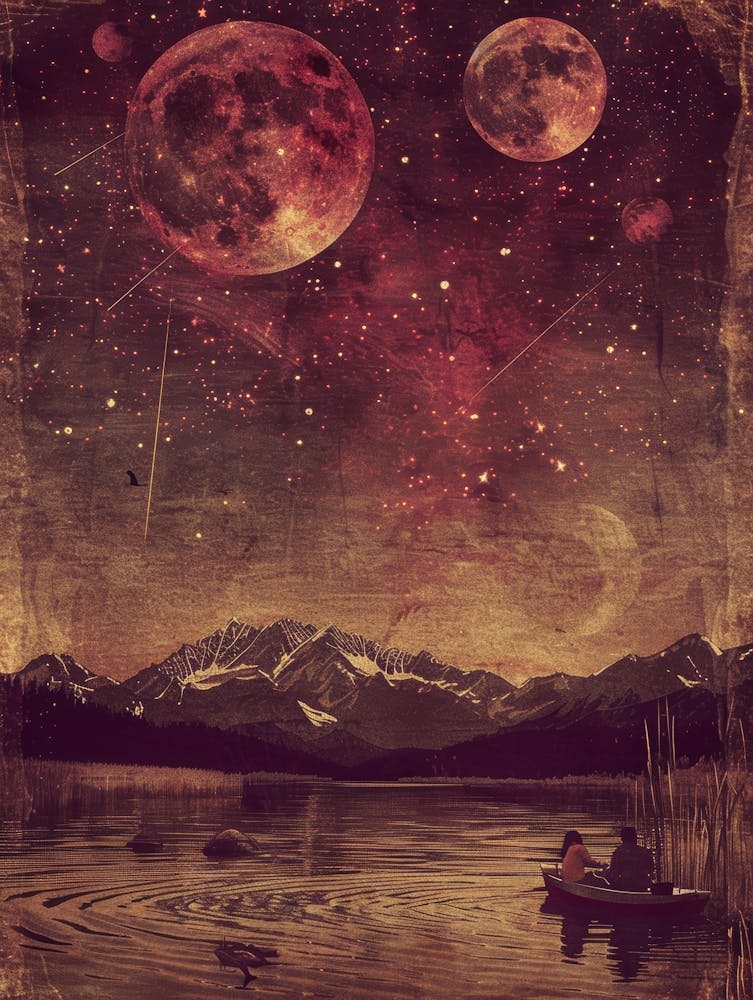 Lune et Étoiles 5