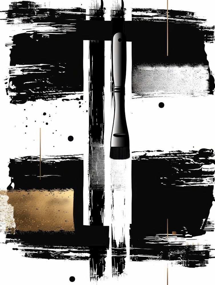 Abstract Brushstrokes 22