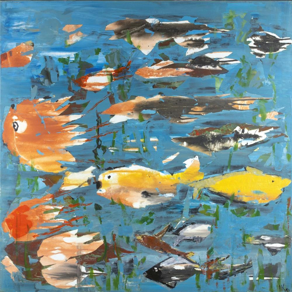 Red Fish Square
