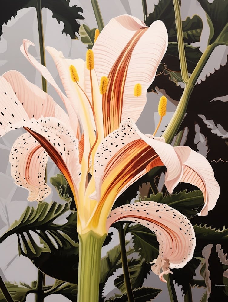 Flower Illustration Lily 3