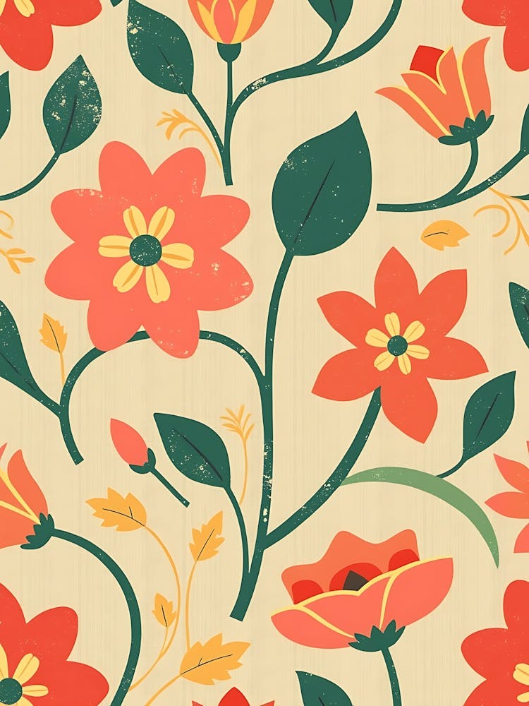 Rustic Bohemian Wildflowers - Nature-Inspired Decor