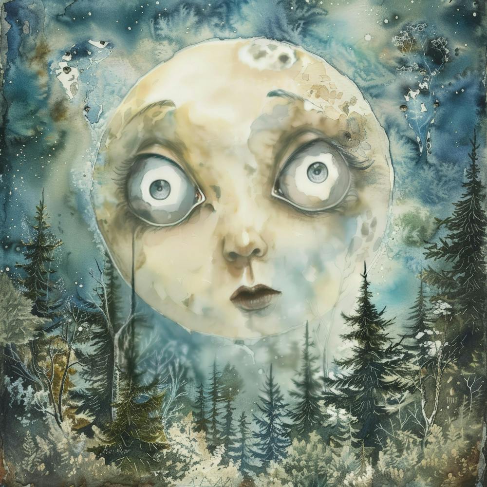 Moon In The Forest 1