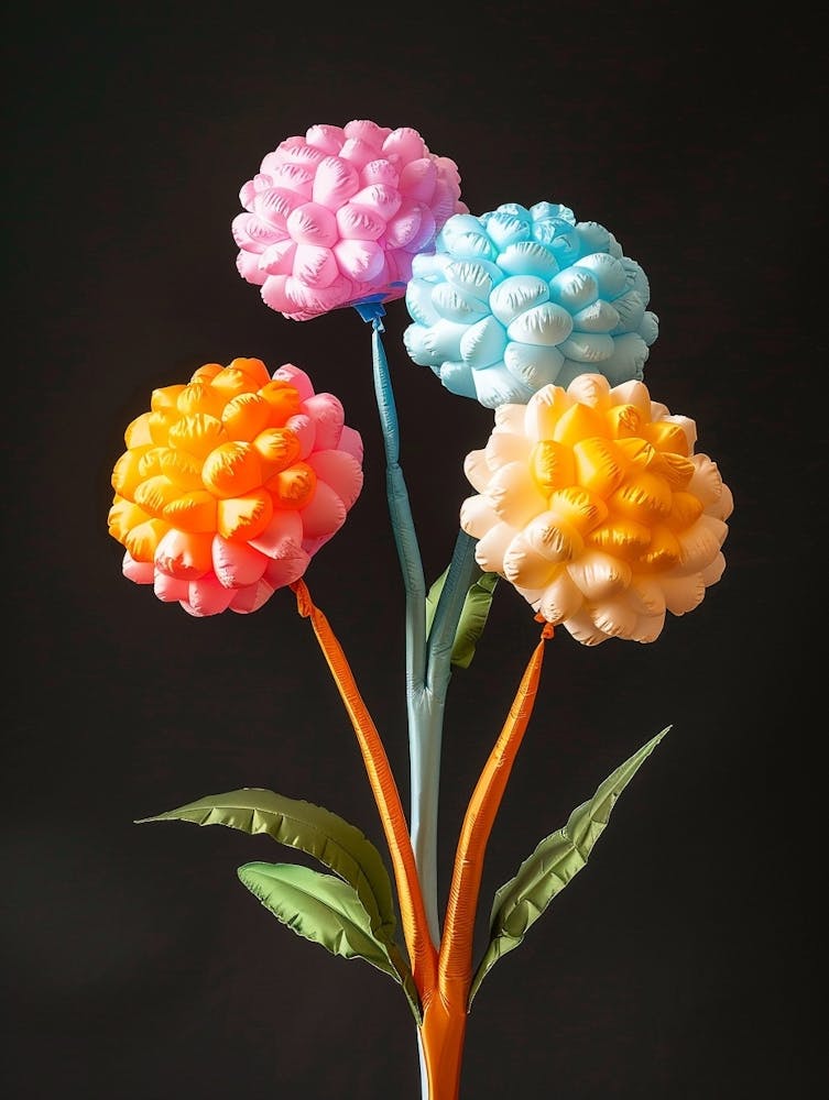 Helle Aufblasblumen Prärieklee 1