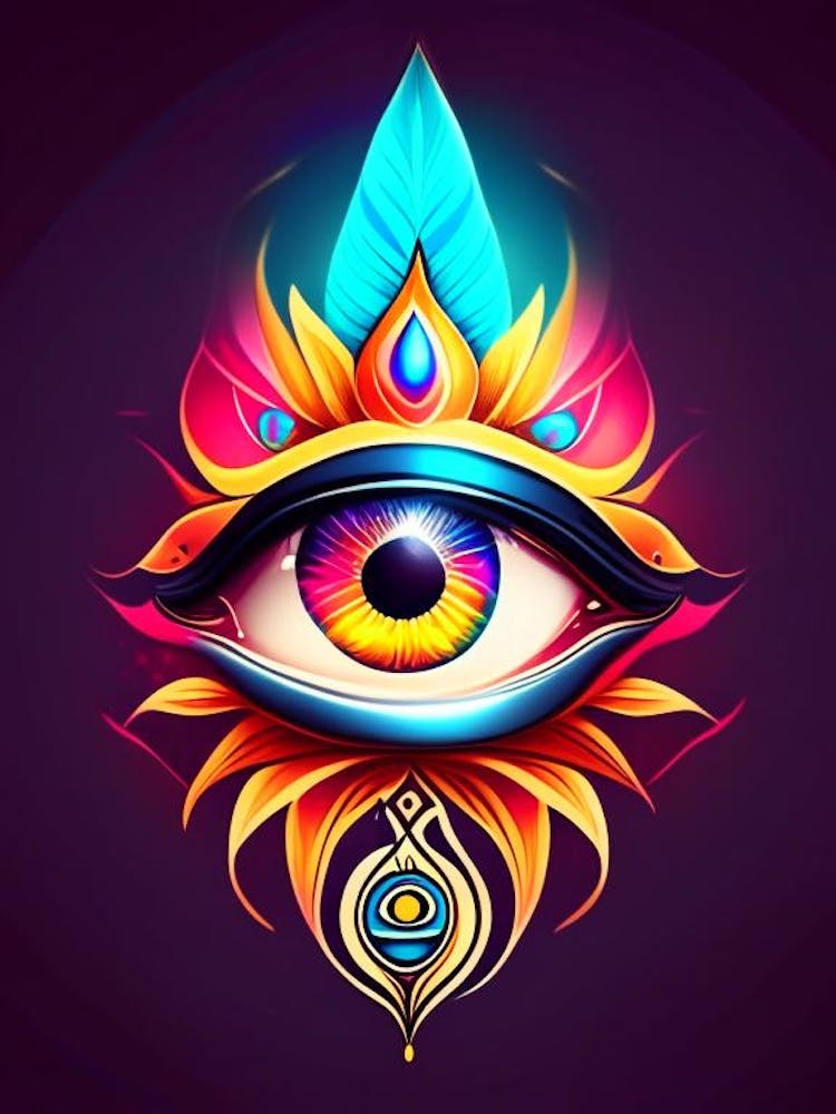 Éveil Spirituel, Symbole, Tatouage Troisième Œil 6