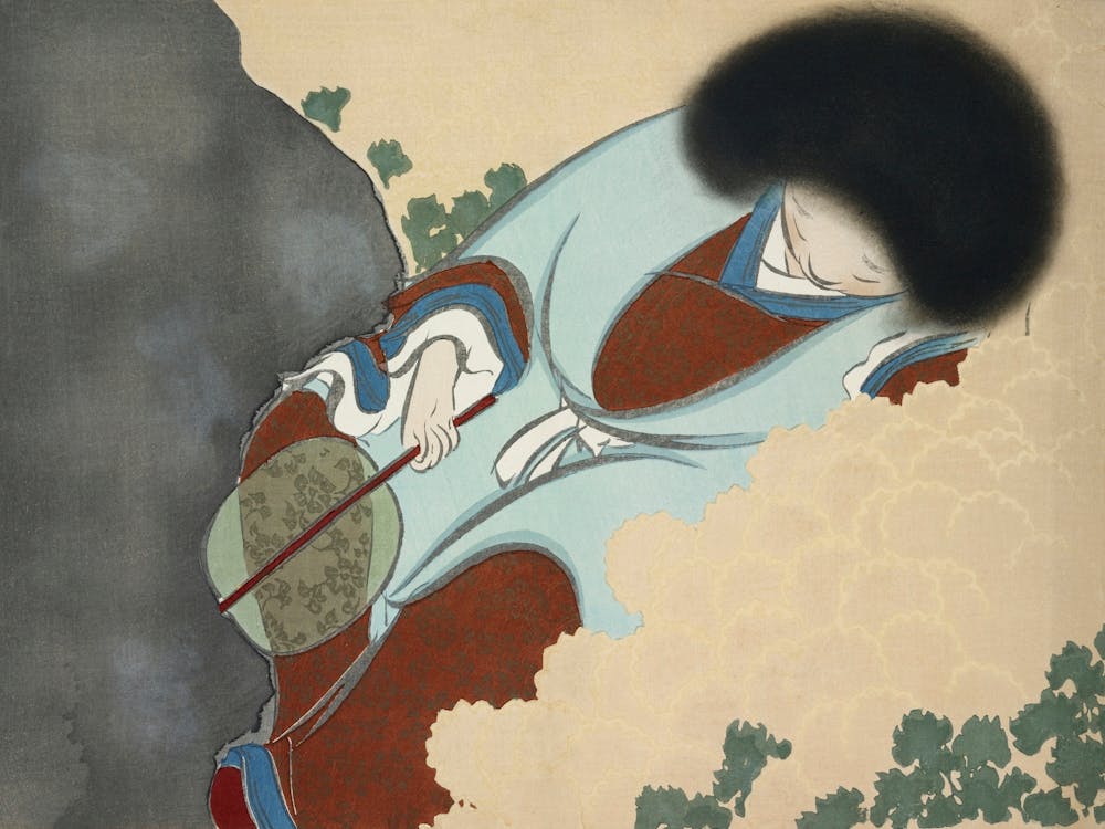 Chrysanthemums From Momoyogusa –Flowers Of A Hundred Generations, Kamisaka Sekka