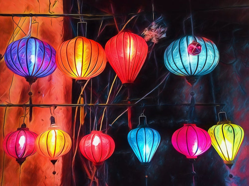 Colourful Lanterns Of Hoi An Vietnam