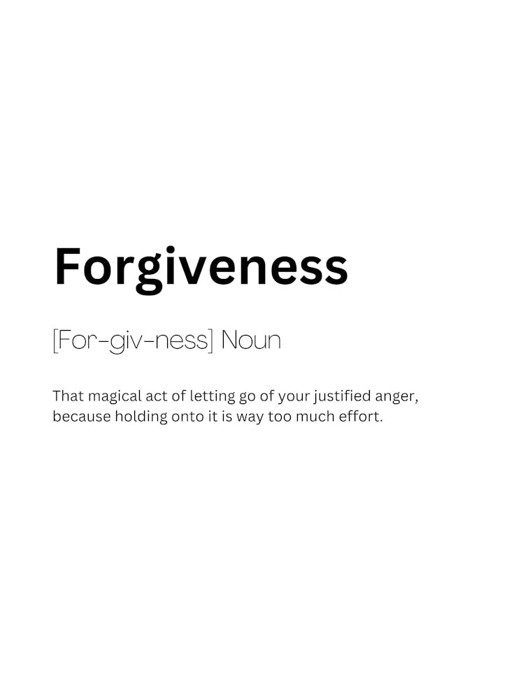 Forgiveness Definition Meaning